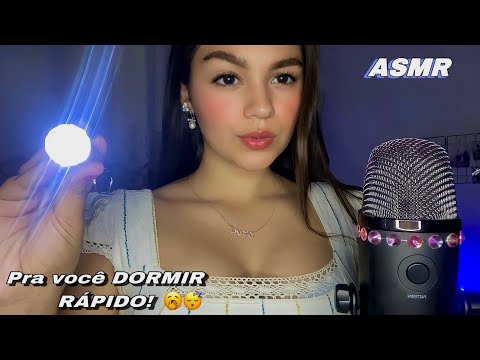 ASMR PARA PESSOAS QUE PRECISAM DORMIR RÁPIDO