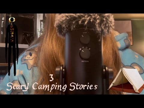 ASMR || 3 Scary Stories That Will Make You NEVER Want To Go Camping!!