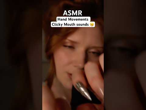 ASMR Mouth sounds Hand Movements 🥱 in Russian звуки рта липкий шепот движения рук