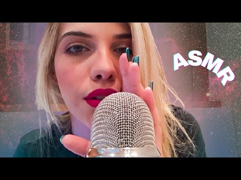 ASMR sussurrando os nomes dos MEMBROS | Sons de boca, hand movements #asmr