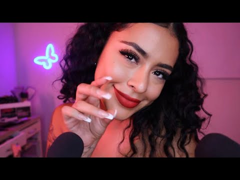 ASMR / DUERME EN 10 MINUTOS con MOUTH SOUNDS - INAUDIBLE Y BESOS