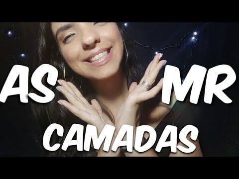 ASMR - CAMADAS ( PINCEL, CONTA GOTAS, GLOSS, ETC)