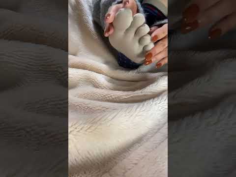 ASMR ~ TOE ~ MASSAGE ~ SOCKS ~ #Shorts