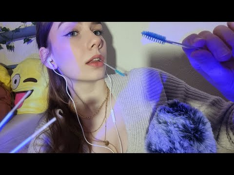 ASMR Plucking Your Eyebrows (1 Minute Fast ASMR)