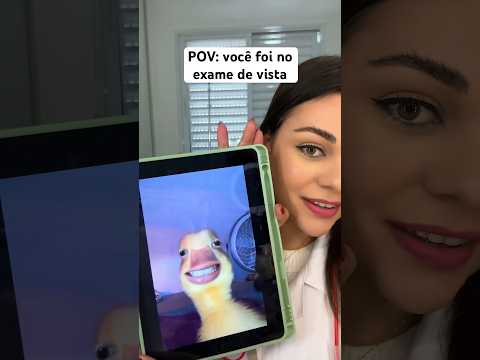 POV: você foi no exame de vista #shorts #humor #asmr