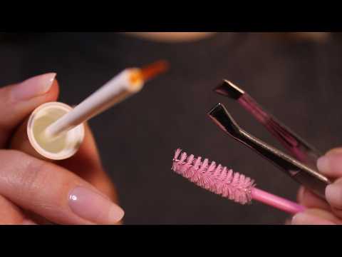 ASMR Gentle Lash & Brow Care 🌸 Tingly personal attention (no talking, layered sounds)
