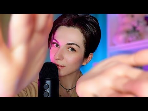 АСМР для сна 💜 Близкий шёпот + ОДНОВРЕМЕННО Многослойный НЕРАЗБОРЧИВЫЙ Шёпот со стерео эффектом💫ASMR