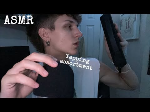 ASMR// I think the case makes good sounds… (Tapping Sound Assortment)