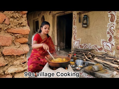 ASMR 90s Village Cooking 🥘 
