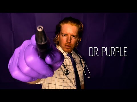 ASMR Cranial Nerve Exam With Dr. Purple