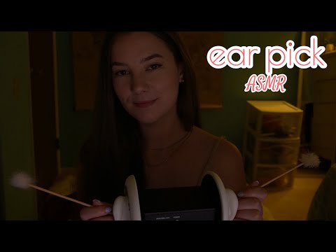 ASMR ♡ INTENSE Wooden Ear Picking (No talking)