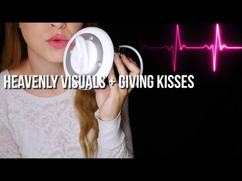 Heavenly Visual Triggers + Kissy💋Mouth Sounds & Daily Heartbeat [ASMR]
