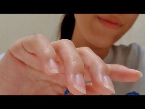 ASMR Slow To Fast Camera Lens Tapping (No Talking) 💙 nail tapping, face touching,rhythmic repetitive