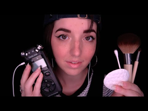 ASMR Ear Attention (Brushing/Ear to Ear/Tascam)