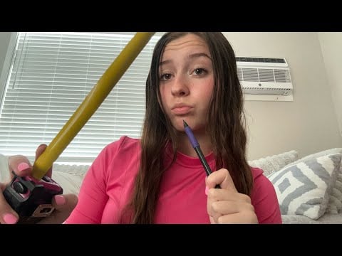 ASMR~ Measuring and drawing your face ✏️
