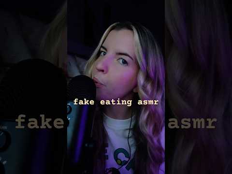 yummy fake eating asmr *honey spoon and squishies* #asmr #eating #eatingsounds