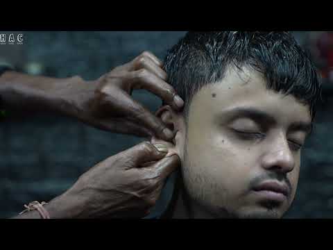 Old School Barber Head Massage: Stress Relief Like Never Before | ASMR Neck Cracking Head Massage