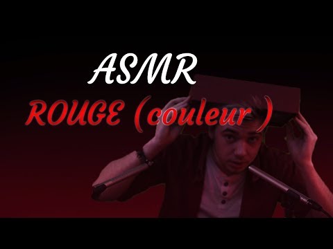 Asmr français : Spécial Couleur Rouge 🎈🍎