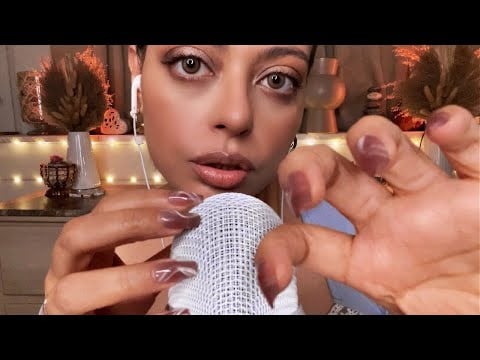 ASMR Mic Scratching to DISTRACT YOUR HYPERACTIVE MIND (PERSONAL ATTENTION & VISUALS)