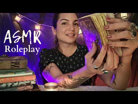 ASMR ROLEPLAY * Boutique nocturne de carnets !