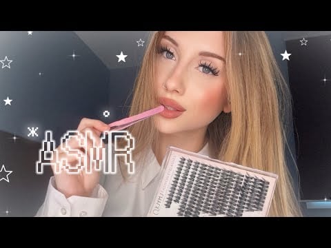 асмр сделаю тебе реснички влажными звуками рта 𓂃 ࣪˖ ִֶָ𐀔