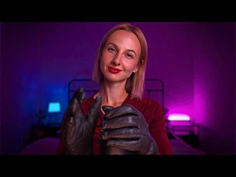 ASMR | Mic Gripping with Leather Gloves 🖤 