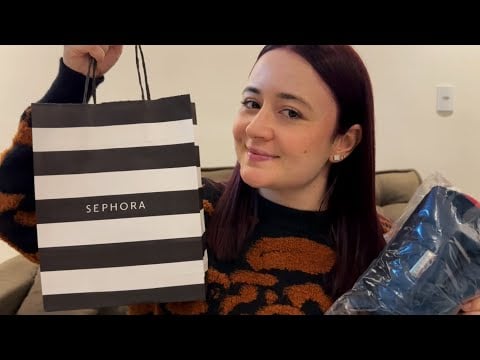 ASMR: COMPRINHAS DE BELEZA ✨ SEPHORA E ÉPOCA I UNBOXING COM MUITA MAQUIAGEM E SONS RELAXANTES