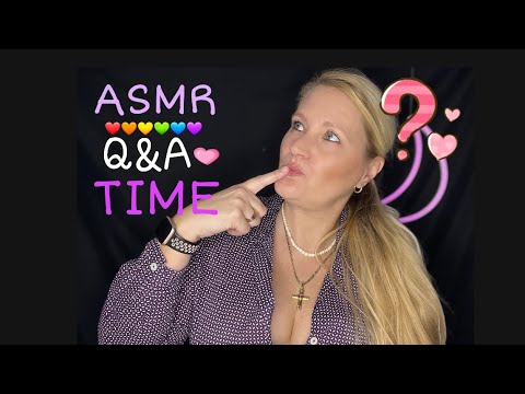 [ASMR] german  ⚠️ Entspannendes Q&A Part II - Tingly Whispering • facts about me - get to know me