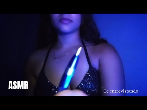 asmr caseiro - roleplay de entrevista de emprego.