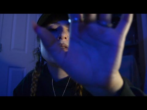 [asmr] your MEAN babysitter puts you to sleep (role play, face tracing, up close)