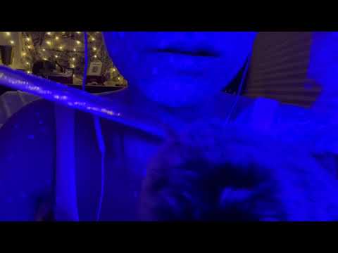ASMR | Rambling and Brushing Your Face [whisper, personal attention]