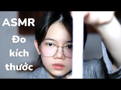 ASMR ROLEPLAY | Một gã mê vẻ đẹp muốn đo lại  kích thước gương mặt bạn 📏📐