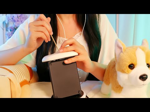 ASMR 내벽을 싸~악 긁어줘서 도파민 터짐ㅎ 귀청소 (노토킹)