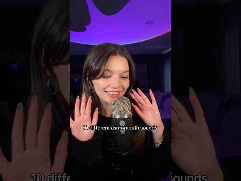 10 Different ASMR MOUTH SOUNDS With 10 ASMRtists #asmr