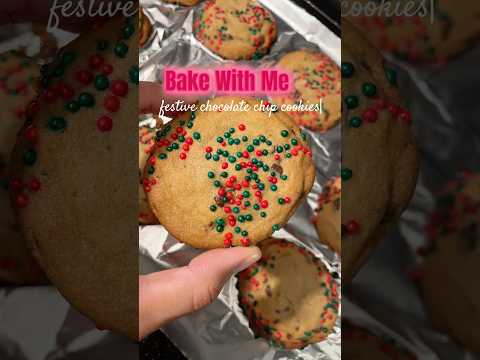 baking some festive COOKIES 🍪#asmr #dessert #festivevibes