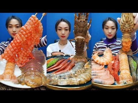 🦐🍽 Steaming Boiled Seafood Mukbang  김이 모락모락 삶은 해산물 먹방  湯気立つ茹でシーフードモッパン  热气腾腾海鲜吃播