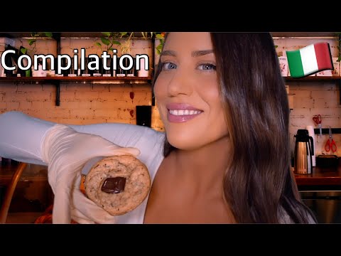 ASMR | Ultimate Italian Accent Food Compilation (Restaurant Roleplay)