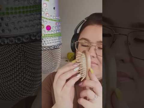 Hårborste ✨ #relax #asmr #josefinasmr #tingles #sleep #avslappning