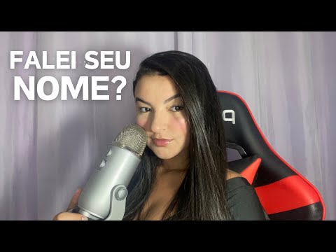 ASMR: SUSSURRANDO NOME DOS INSCRITOS