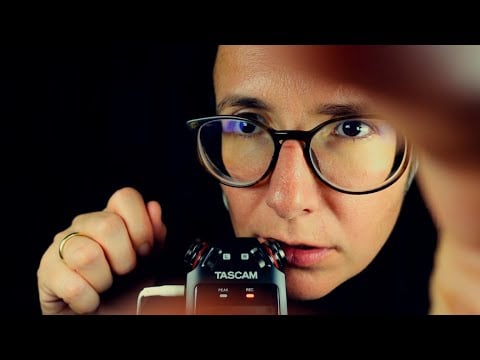 ASMR Trigger Words for intense Tingles (Tascam Mouth Sounds & Whispers)