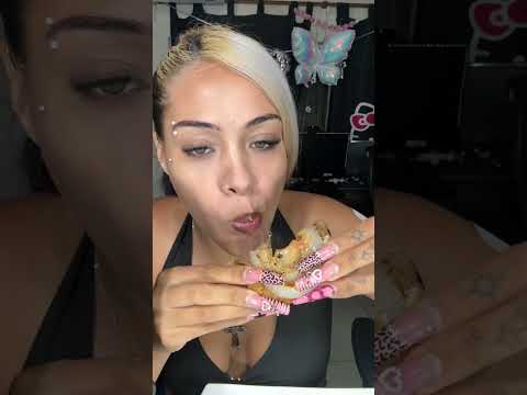 onion wrapped mukbang hamburguesa de cebolla asmr #mukbang