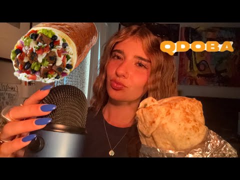 [ASMR] Eating a Burrito 🌯 (close eating sounds)