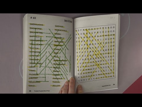 ASMR Doing #43 In Word-Finds