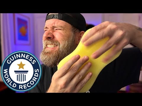 Breaking the Fastest ASMR Tapping World Record (27 Triggers)