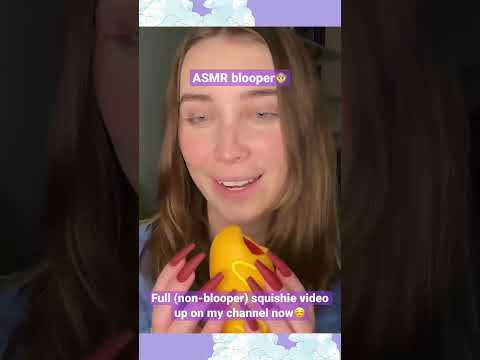 #asmr #asmrsounds #asmrvideo #asmrshorts #tingles #squishy #squishie #blooper #asmrtoys #hannaboo