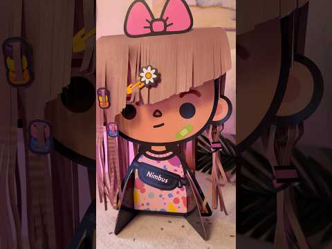 Escolha o cabelo… agora veja o resultado! #asmr #papercraft