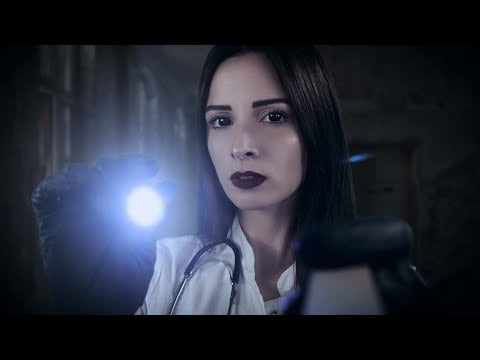 ASMR Deutsch Cranial Nerve Exam 🧛‍♀️ Vampir Arzt Roleplay und Personal Attention (Soft Spoken ASMR)