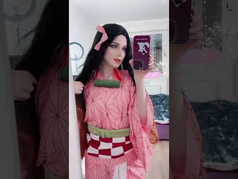 Nezuko 🌸💗 Cosplay #animecosplay #cosplay #cosplayer #anime #cosplaygirl #nezuko #demonslayer