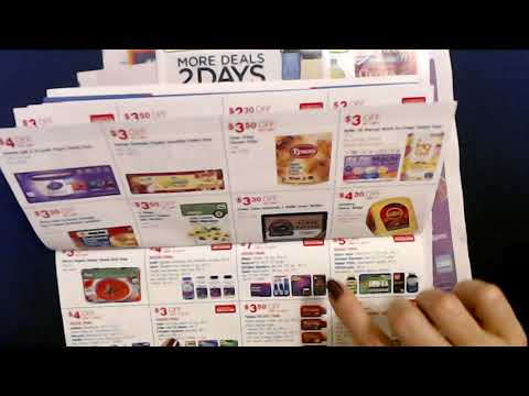 ASMR | Sales Circulars Show & Tell 9-1-2019 (Soft Spoken)