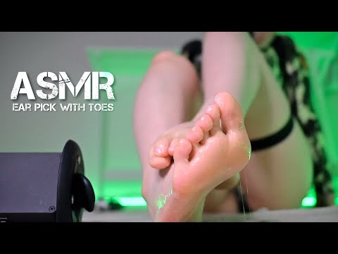 【ASMR/実写】素足✖︎潤滑ゼリーで癒しのご褒美足裏&太ももお耳マッサージ💆‍♂️💚【睡眠導入/Foot sole/Scratching/No Talking/Relaxation/cosplay】